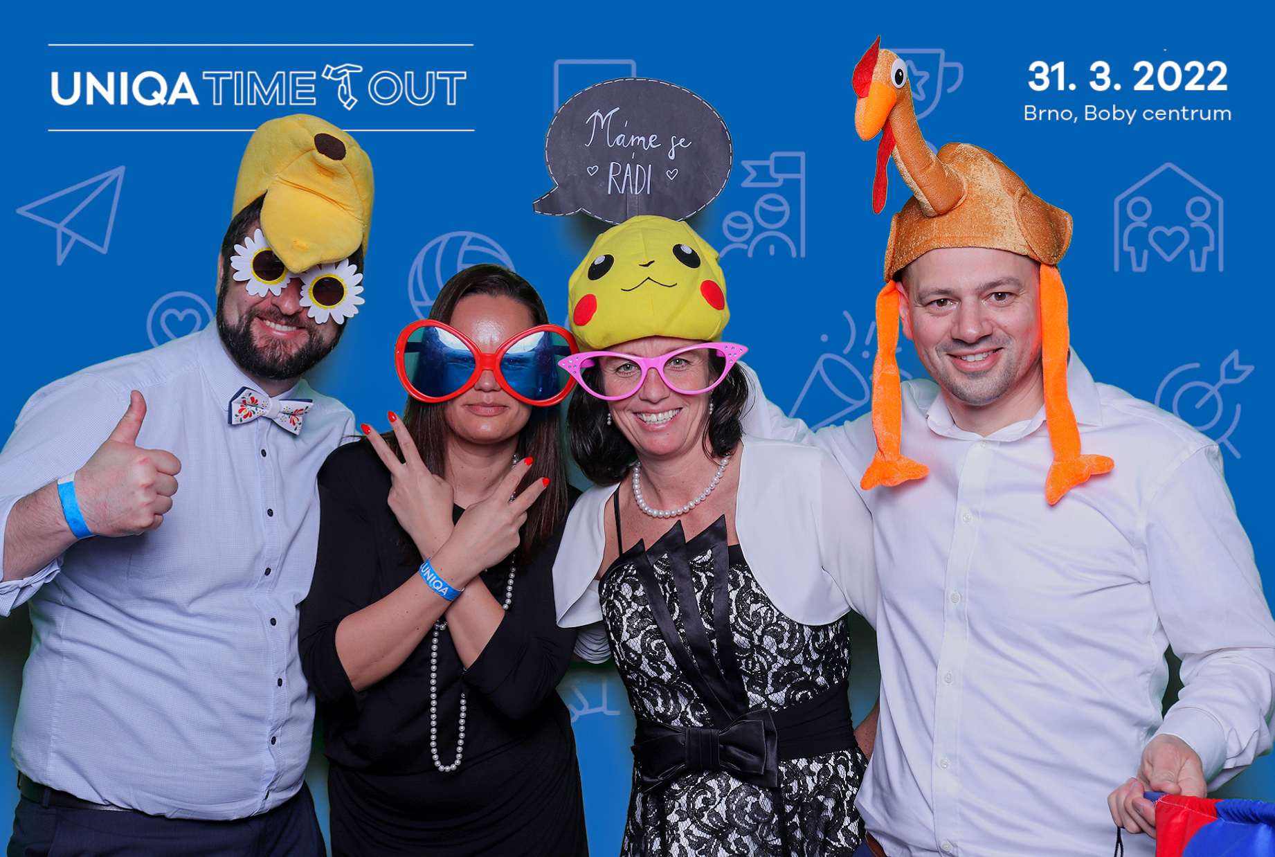 Zaměstnanci CZ a SK UNIQA